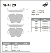 ������� ���������, �������� Sangsin Brake SP4129 SP4129 ����