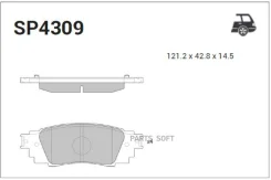 ������� ������ Toyota Camry 18- SP4309 Sangsin Brake SP4309 SP4309 ����