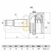 ���� �������� | ����� ����/��� | LADA Vesta GFL/XRAY Sufix ST1081 ST1081 ����