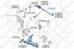���� ������� � �/� Audi A2 00 Stellox 5505677SX 5505677SX ����