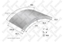  .  . STD17992 18.2-13.5 410x125(93680/L8.5 6.35x13.5 96)Volvo FL7 Stellox 8500940SX 8500940SX 