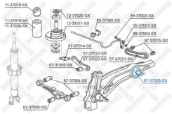 �/� ������. ������ Honda Civic 91-95, Ro | ��� ����/��� | Stellox 8737033SX 8737033SX ����