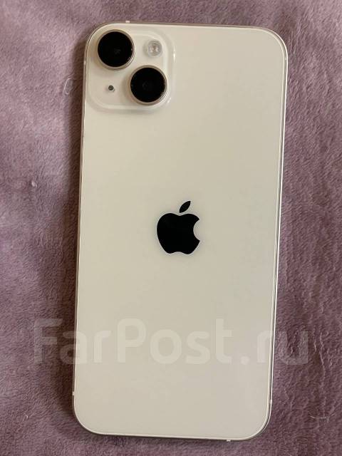 IPhone 14 Plus 128 gb, 6.70", моноблок, белый, 4G LTE, NFC, б/у, в ...