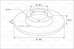 ���� ��������� ������ (������ 197258) Valeo 297258 297258 ����