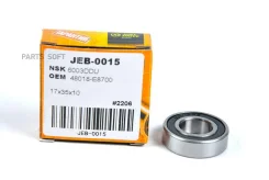 ��������� ��������(������) (17/35/10) 6003-2RS JUST Drive JEB0015 JEB0015 ����