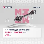 ������ � ����� ����� ��� ABS Audi A3 8P 03- Skoda Octavia II A5 04- VW Golf V VI 05- M8121020 Marshall M8121020 M8121020 ����