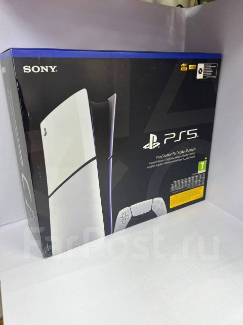 Sony Playstation 5 Slim Digital + подписка PS Plus Deluxe, новый, в ...