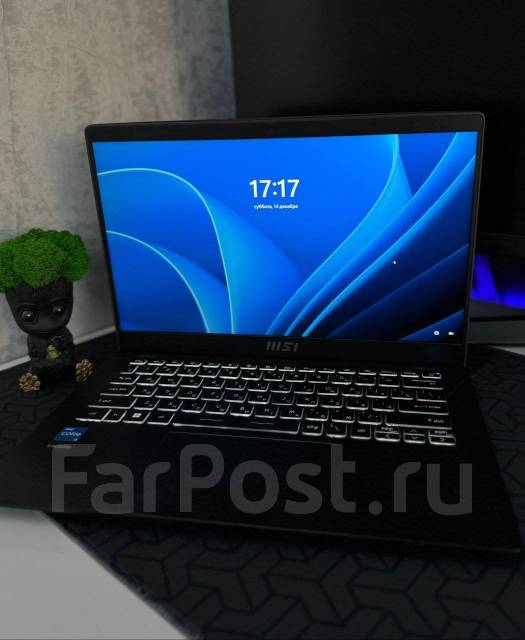 Ноутбук MSI Modern 14, 14", б/у, в наличии. Цена: 29 990₽ во Владивостоке