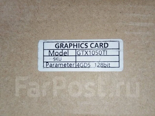 GeForce GTX 1050 Ti ����