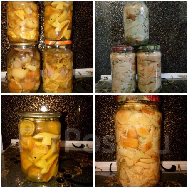 Маринованные грибы, в наличии. Цена: 1 000₽ в Уссурийске