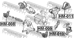 ������� ��������� ����� (��������������) Febest HM010 HM010 ����
