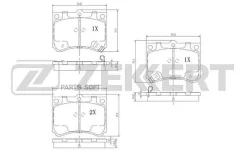 ������� ����. ����. ������. Mazda 323 C IV-V 89- 323 F IV-VI 89- 323 S IV-VI 89- 323 P V 97- MX- BS2519 ����