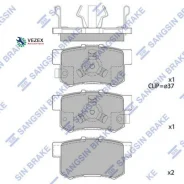 ������� ����. ����. ������ Honda Accord EURO (D1086) (HI-Q Severe DUTY) Sangsin Brake SP2116SD SP2116SD ����