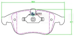 ������� ����. Renault Megane/Scenic III (08-) ����. �����. (PF 0907) Trialli PF0907 PF0907 ����