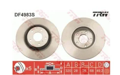 ���� ���������, �������� TRW DF4983S DF4983S ����