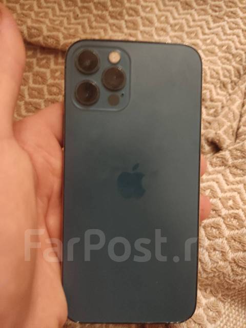 Айфон 12 про, Apple iPhone 12 Pro, 256 гб, 6.10", моноблок, синий, 4G ...