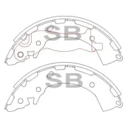 ������� ��������� ���. Hyundai Solaris 17- SA193 Sangsin Brake SA193 SA193 ����