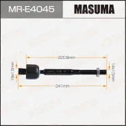 ������� ���� Masuma BMW X3 (E83) 03-10 MR-E4045 32103412798 ����