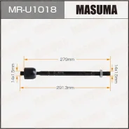 ������� ���� Masuma FORD Fiesta 01-12 MR-U1018 2S6C-3280-KA ����