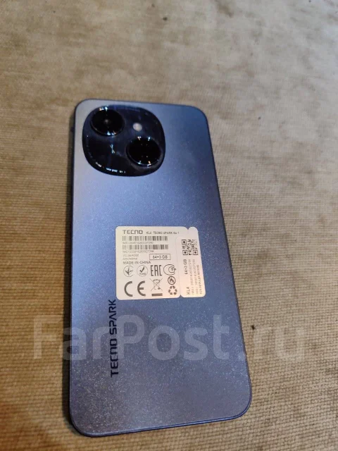 Tecno Spark Go 1. �����, 64 ��, ����� ����