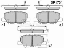 ������� ��������� HI-Q/Sangsin Brake SP1731, ������ SP1731 ����