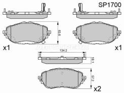 ������� ��������� HI-Q/Sangsin Brake SP1700, �������� SP1700 ����