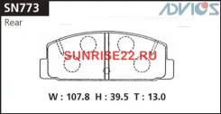 ������� ��������� mazda capella 94-,familia 90- SN773 ����