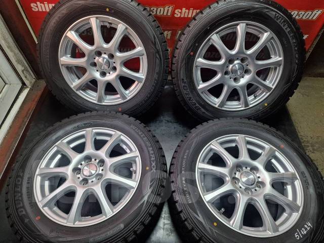 Комплект дисков Dunlop Dufact R15 PСD 5x100 OFF+45 6J из Японии, 15