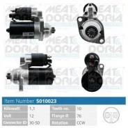 ������� 12V 1,1KW Audi A3 8L1, VW Golf IV/V Audi A3 8L1, VW Golf IV/V Meat Doria 5010023 5010023 ����