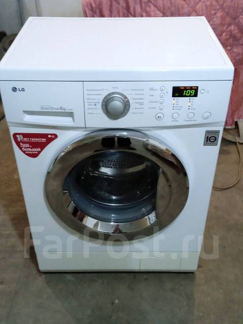 Стиральная машина LG Direct Drive 6kg, LG, 6,0 кг, б/у, в наличии. Цена ...