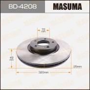 ���� ��������� Masuma front Mazda3 (�������� 1 ��), �������� BD4208 ����