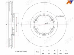 ���� ��������� ST-40206-VE800 ��� Nissan �������� ������������� SAT ����� 40206-VE800 Nissan Terrano 95-02 / Pathfinder 95-04 ����� � ������� � ������...