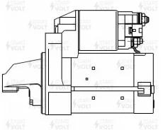 ������� ��� �/� Toyota Land Cruiser Prado J120 (04-)/Hiace V (05-) 2.7i 1,6��� () Startvolt LST1924 LST1924 ����