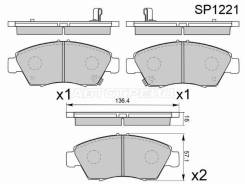 ������� ��������� HI-Q/Sangsin Brake SP1221, �������� SP1221 ����