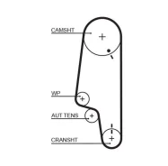 ������ ��� 92137x19mm HSN Gates 5428XS 5428XS ����