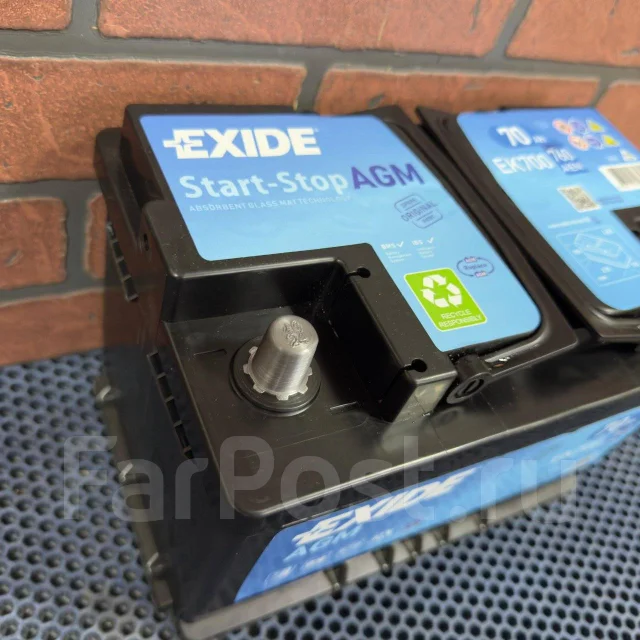 Exide. 70��.�., 760��., �������� ����