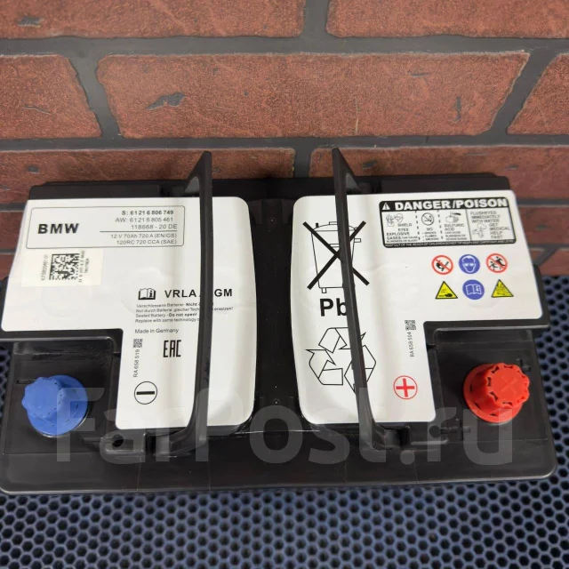 ����������� AGM BMW 70AH 720a 61216805461 ����