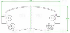 ������� ��������� �������� ��� ����������� Faw Bestune T77 (18-) | ����� | FAW Bestune T77 (18-) Trialli PF2308 PF2308 ����