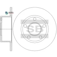 ���� ��������� ������! Audi 100/A6, VW Passat 1.8-1.9TDi 90 Sangsin Brake SD5442 SD5442 ����
