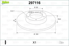 ���� ��������� (������ 197116) Valeo 297116 297116 ����