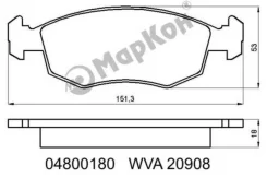 ������� ��������� FR 04800180 Markon, ������ �������� 04800180 ����