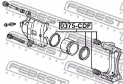 ����������� �������� ���������� ��������� Honda CR-V RD1 1996-2001 [GN] 0375CDF ����