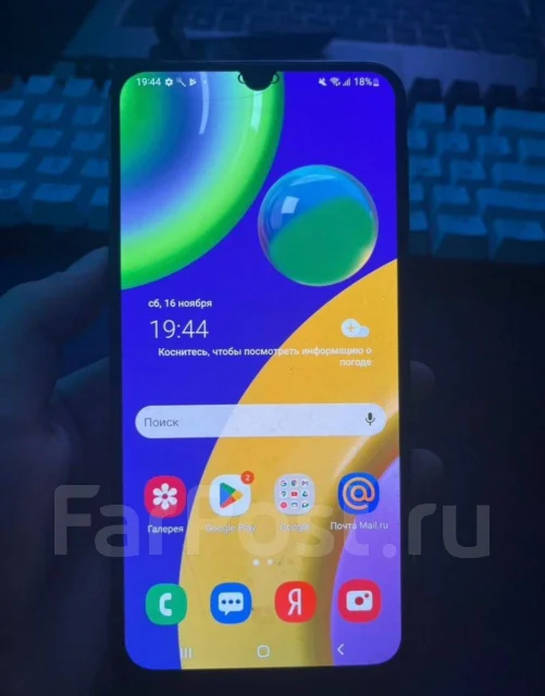 Samsung Galaxy M21. �/�, 64 ��, �����, 4G LTE, Dual-SIM, NFC ����