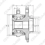 ��������� ���� �������� GMB (F) AUDI A3 III/Skoda Octavia III/VW GOLF VII 12- GMB GH35030M GH35030M ����