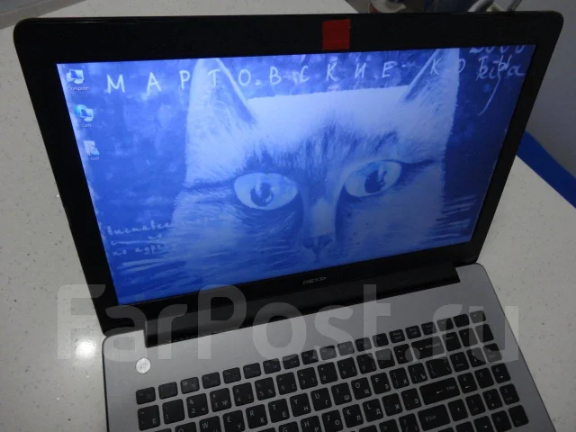 DEXP Aquilon. 15.6", 2,2����, ��� 8 ��, ���� 320���, WiFi: 1, Bluetooth: 1, ����������� �� 1��. ����