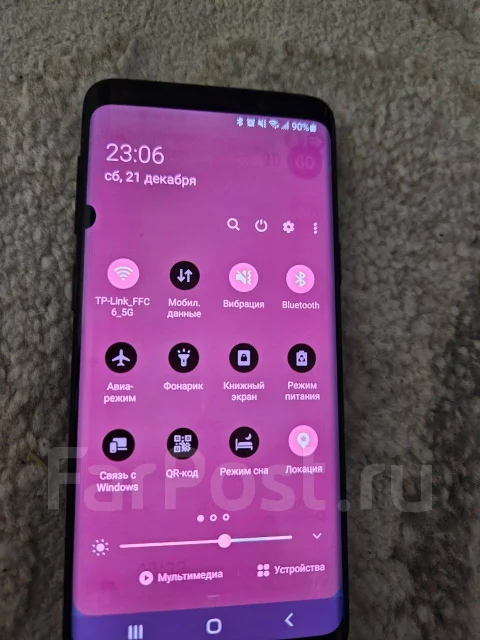 Samsung Galaxy S9. �/�, 64 ��, ������, 4G LTE, Dual-SIM, NFC ����