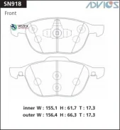 �������� ��������� ������� Advics �������� Advics SN918 SN918 ����