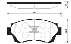 ������� ���������, �������� Sangsin Brake SP1138 SP1138 ����
