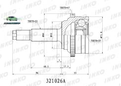   22 19 ABS 47    INKO 321026A 321026A 