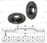 ���� ��������� �������� Blitz BS0103, �����/������ BS0103 ����